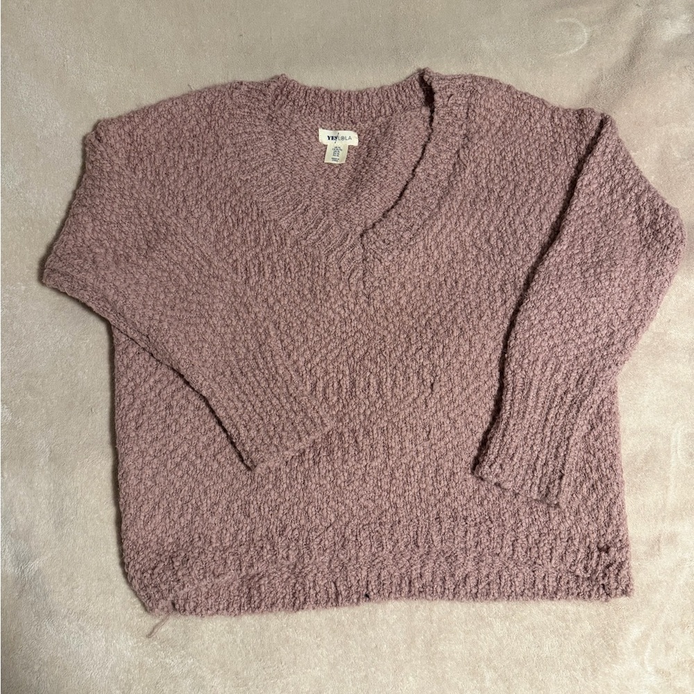 Yes Lola Chunky Knit Sweater